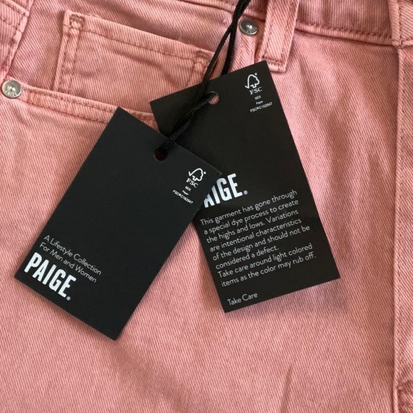 PAIGE Anessa High-Rise Crop Wide-Leg Jeans 26P NWT - Picture 6 of 9